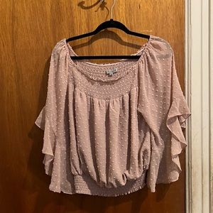 Boutique Pink Blouse - Wishlist Apparel